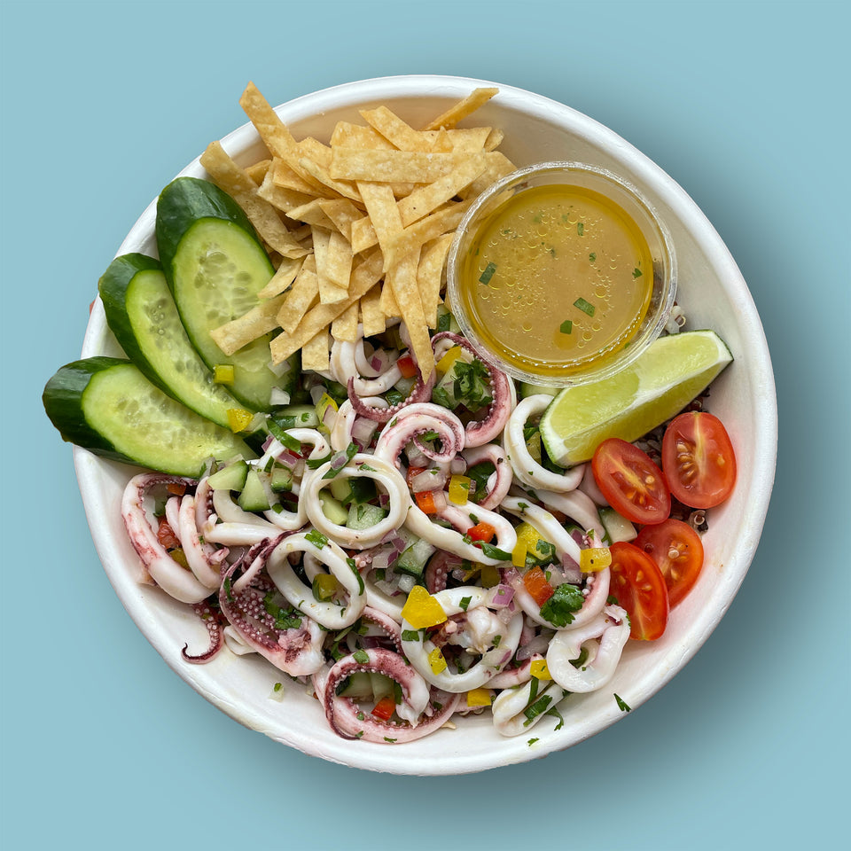 Calamari Ceviche Salad