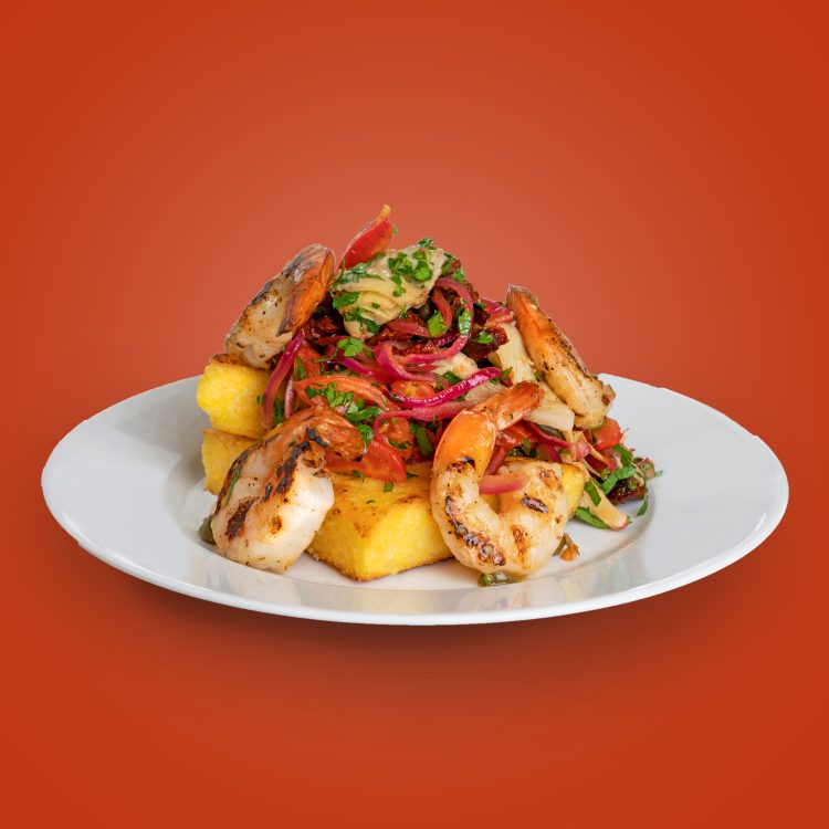 Grilled-Shrimp-Seared-Polenta-Cakes-Italian-1