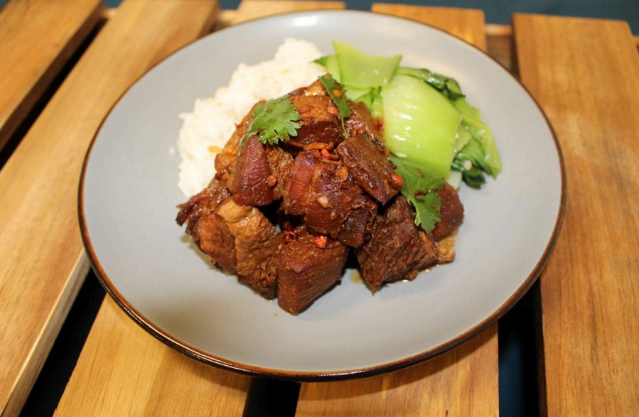 Superfine Kitchen's Hong Shao Pork Belly Dish