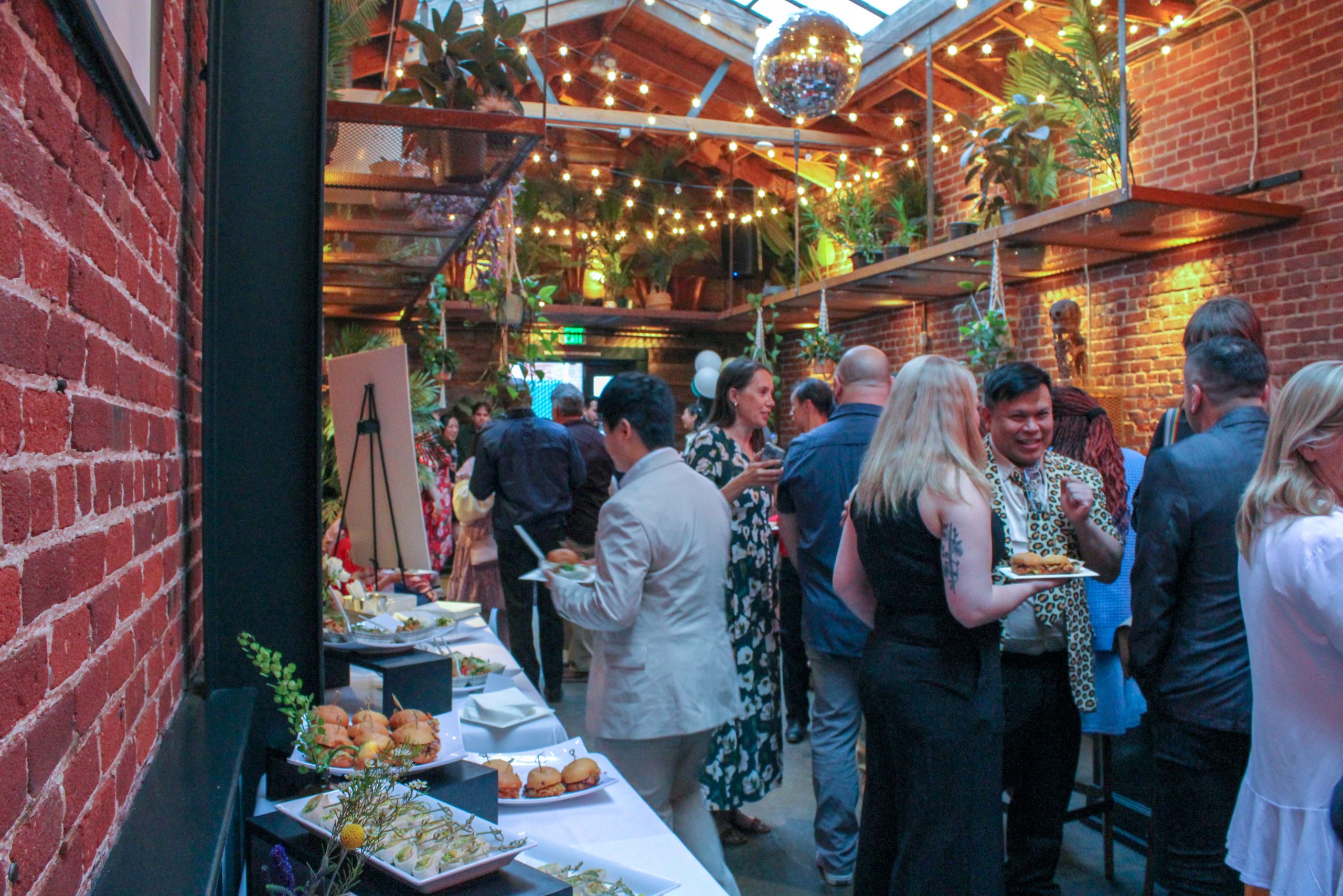 Corporate catering event served by Superfine Kitchen in San Francisco